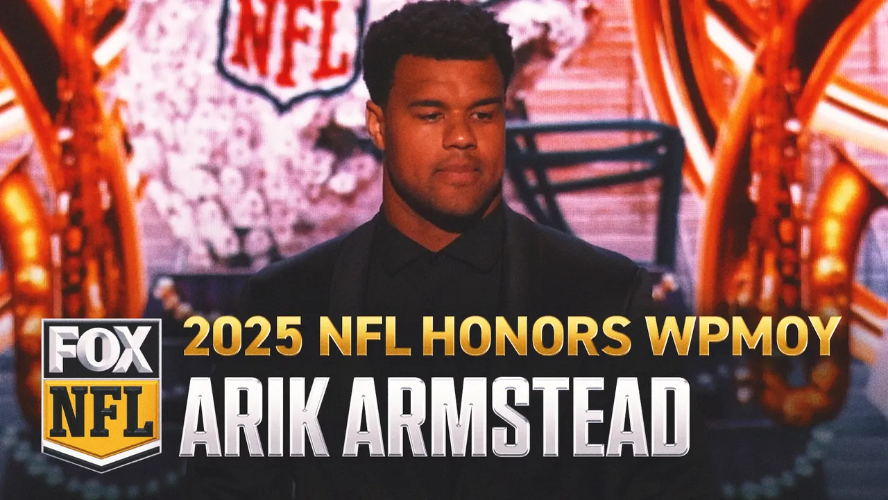 Arik Armstead câștigă Walter Payton Omul Anului | 2025 NFL Honors