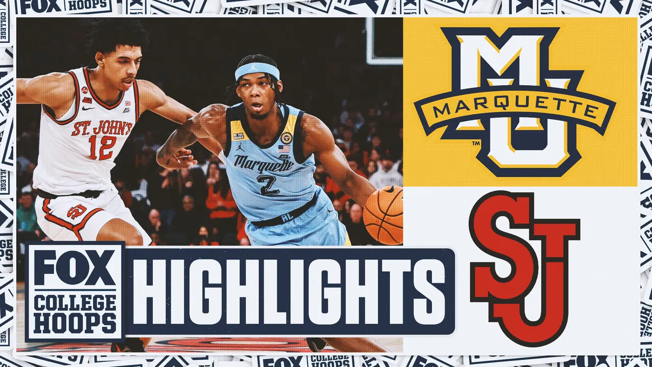 Nr. 11 Marquette Golden Eagles vs. Nr. 12 St. Johns Red Storm Momente de vârf | Fox College Hoops