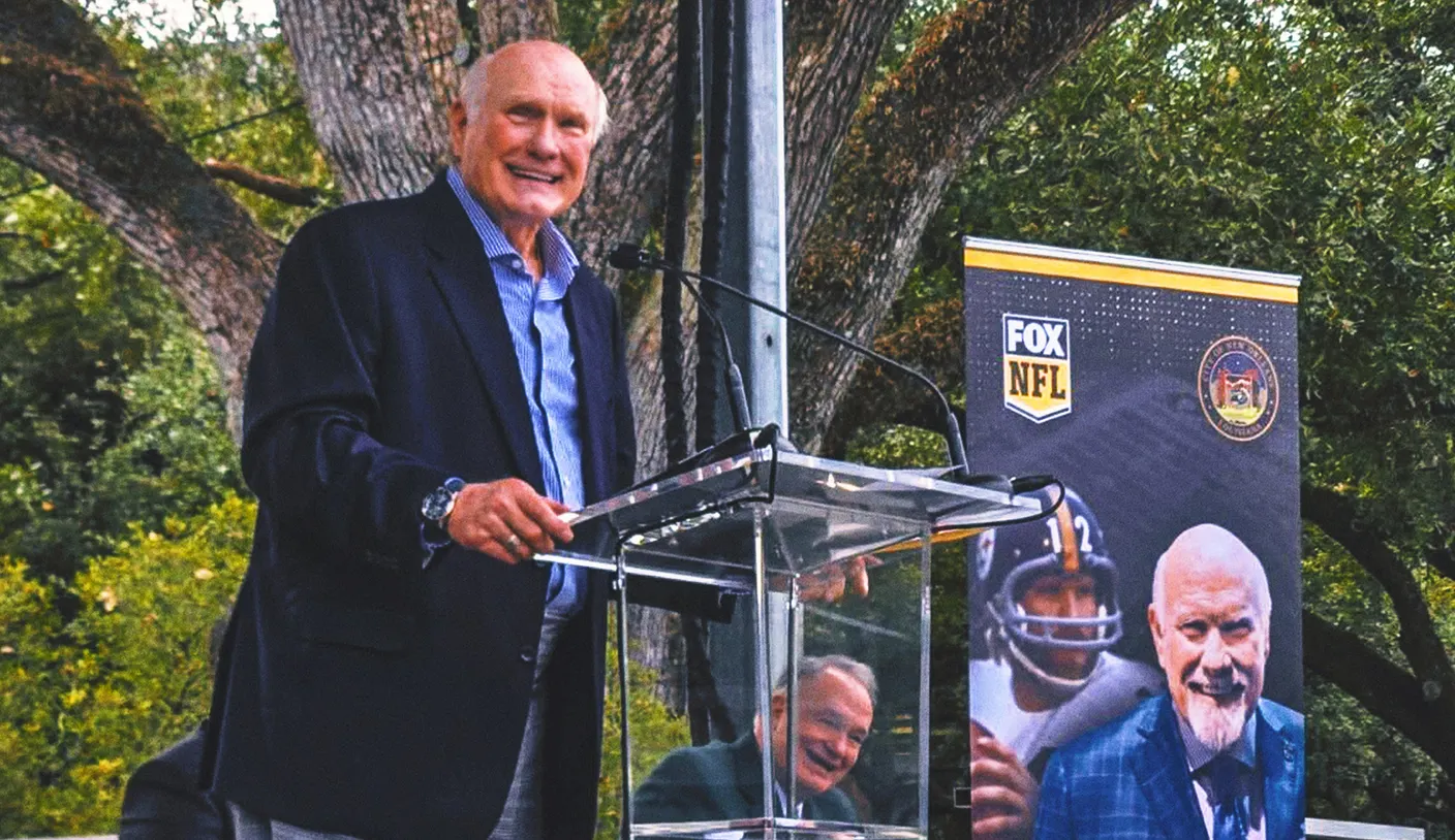 De Ziua Terry Bradshaw în New Orleans, analistul FOX Sports își amintește rădăcinile.