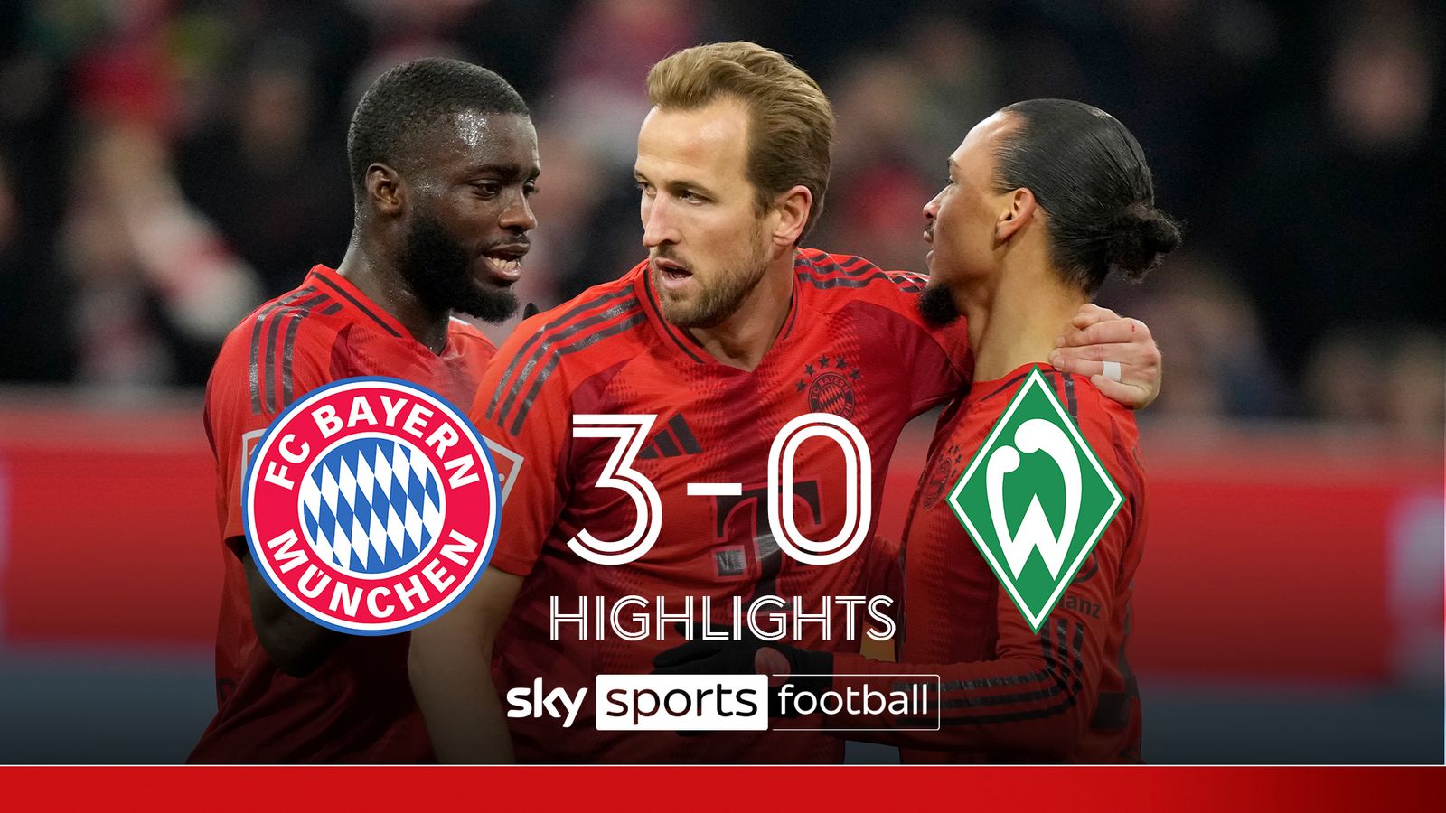 Bayern Munchen 3-0 Werder Bremen | Momente din Bundesliga