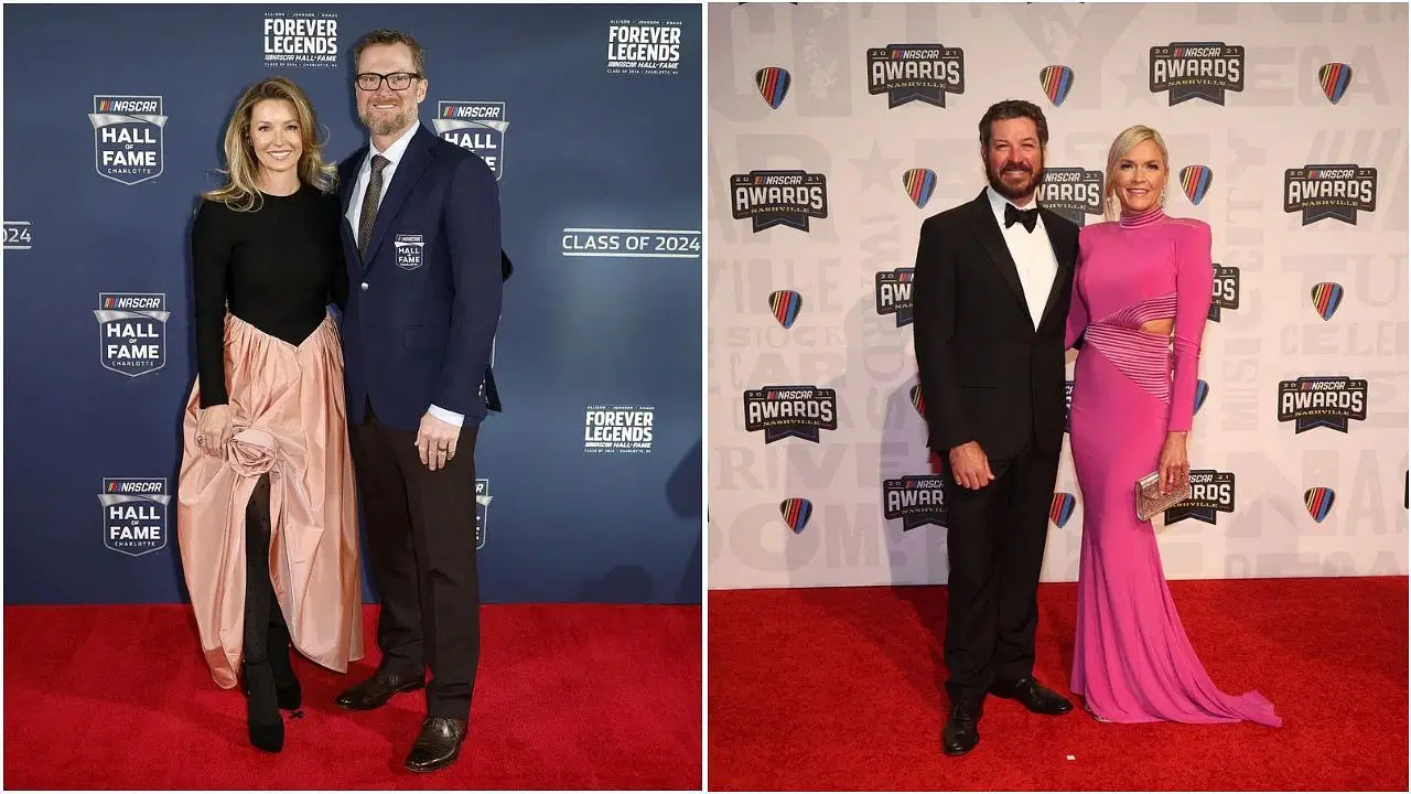 Soția lui Dale Earnhardt Jr., Amy Earnhardt, aduce un omagiu lui Sherry Pollex.